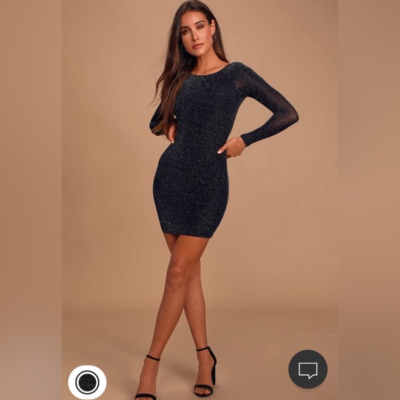 LULU’S BACKLESS BODYCON DRESS - Picture 2 of 4